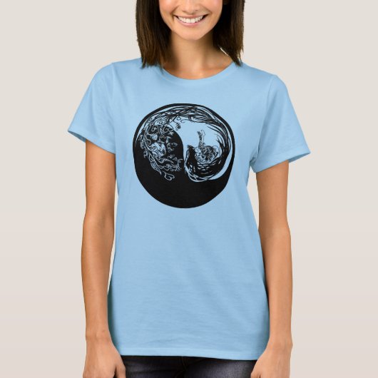 陰陽ガール Tシャツ (正面)