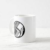 陰陽ギーク技術 コーヒーマグカップ (正面左)