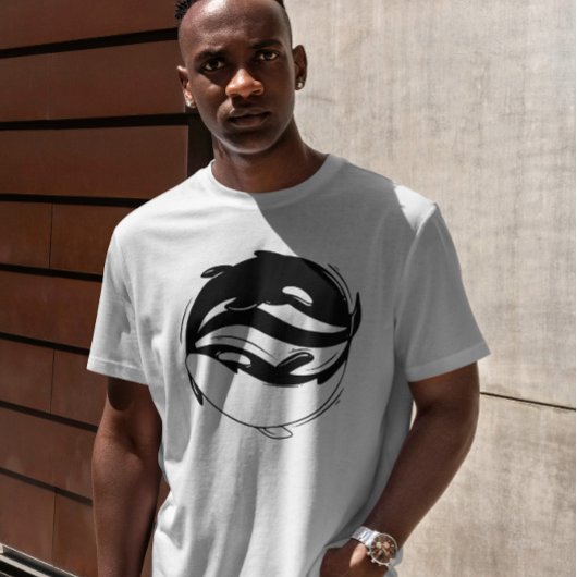 陰陽クジラ Tシャツ