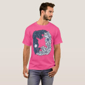 陰陽クールウルフ Tシャツ (正面フル)