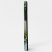陰陽グリーンイエロー抽象芸術フラクカラフルトル Case-Mate iPhoneケース (裏面/左)