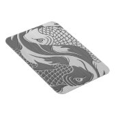 陰陽コイ魚ステンレス鋼効果 マグネット (右側)