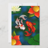 陰陽コイ魚ボタニカルガーデンでの交流会 招待状 (裏面)