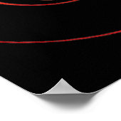 陰陽サイケデリックレインボータトゥー ポスター (角)