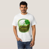 陰陽シャムロック Tシャツ (正面フル)