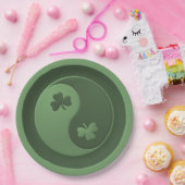 陰陽シャンロック ペーパープレート (パーティー)