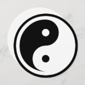 陰陽シンボル - しっかりしたタトゥーデザイン2 (正面/裏面)