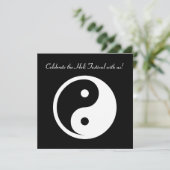 陰陽シンボル - しっかりしたタトゥーデザイン2 招待状 (スタンド正面)
