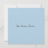 陰陽シンボル - しっかりしたタトゥーデザイン 招待状 (裏面)