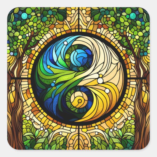 陰陽シール スクエアシール (正面)