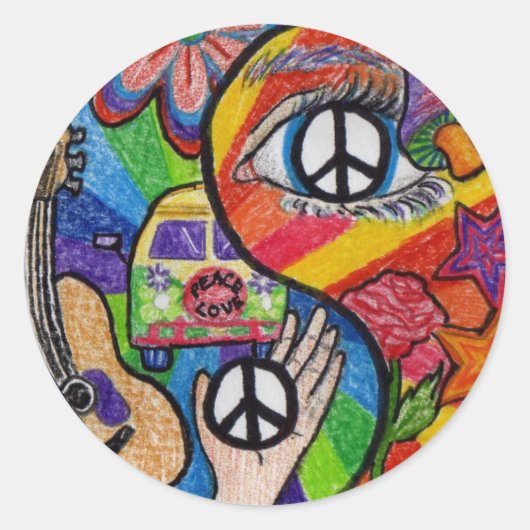 陰陽シール ラウンドシール (正面)