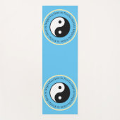 陰陽スカイブルートレーニング、ピラティス ヨガマット (正面)