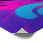 陰陽スピリチュアル調和 ポスター (角)