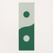 陰陽セージグリーン ヨガマット (正面)