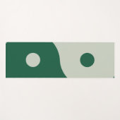 陰陽セージグリーン ヨガマット (正面(横))