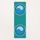 陰陽ターコイズトレーニング、ピラティス及び ヨガマット (正面)