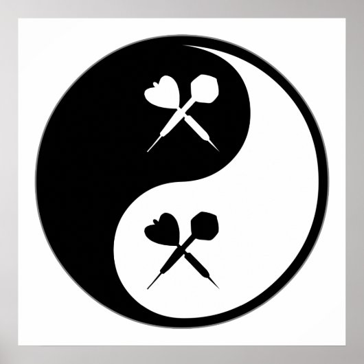 陰陽ダーツ ポスター (正面)