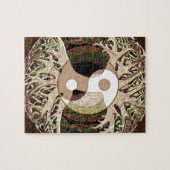 陰陽ツリーオブライフタン ジグソーパズル (横)