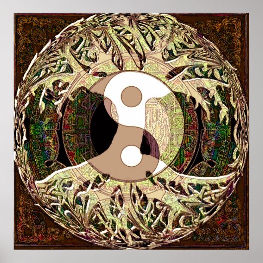 陰陽ツリーオブライフタン ポスター (正面)