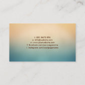 陰陽ツリーブランチレインボー葉ズ 名刺 (裏面)