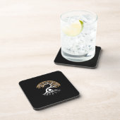 陰陽ツリー – ゴールデン葉 コースター (右側)