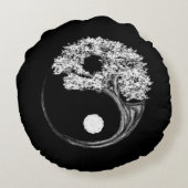 陰陽ツリー ラウンドクッション (裏面)