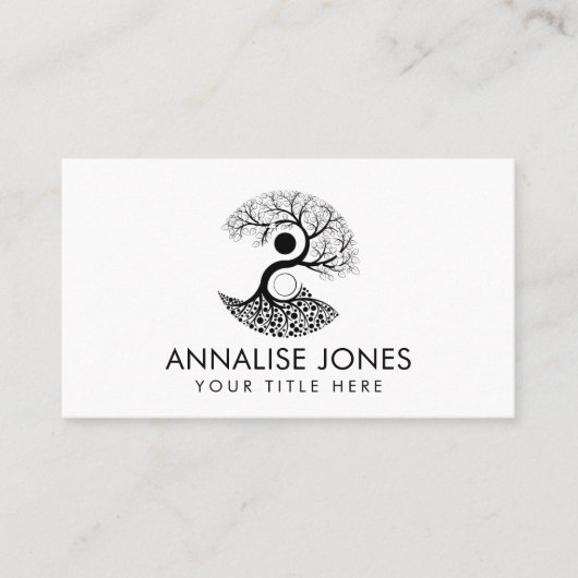 陰陽ツリー 名刺 (正面)