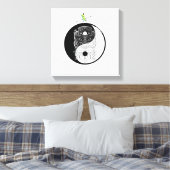 陰陽ティキウォリアマスク キャンバスプリント (インサイチュ (寝室))