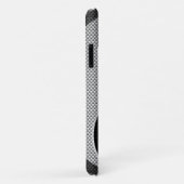 陰陽デザイン中の炭素繊維プリントスタイル Case-Mate iPhoneケース (裏面/右)