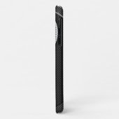 陰陽デザイン中の炭素繊維プリントスタイル Case-Mate iPhoneケース (裏面/左)