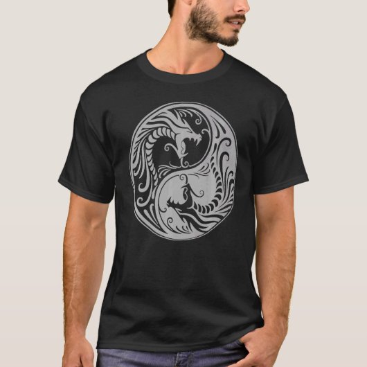 陰陽ドラゴンサークル Tシャツ (正面)