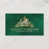 陰陽ハス鍼灸針 名刺 (正面)