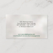 陰陽ハス鍼灸針 名刺 (裏面)