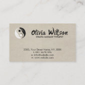 陰陽ハンズ桜ツリーブランチ 名刺 (裏面)