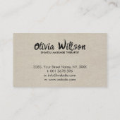 陰陽ハンズ桜ツリーブランチ 名刺 (裏面)