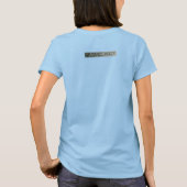 陰陽ハート（赤/ピンク） Tシャツ (裏面)