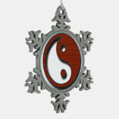 陰陽バイシャーリーテイラー スノーフレークピューターオーナメント (左)