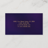 陰陽バタフライ - 飛翔のバランス 名刺 (裏面)