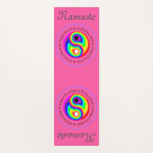 陰陽バラトレーニング、ピラティス及び ヨガマット (正面)