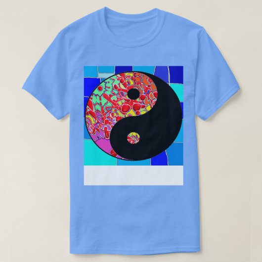 陰陽バランスグラフィティ Tシャツ (デザイン正面)