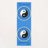 陰陽フランスのブルートレーニング、ピラティス ヨガマット (正面)