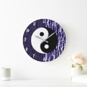 陰陽ブルートランクイリティゼンエネルギー ラージ壁時計 (ホーム)