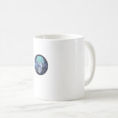陰陽プルオーバーの生命地球の木と宇宙 コーヒーマグカップ (正面右)