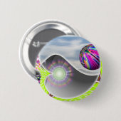 陰陽ボタン 缶バッジ (正面&裏面)