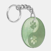 陰陽ポーグリーンキーチェーン キーホルダー (正面左)