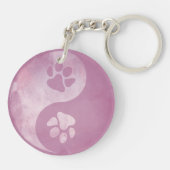 陰陽ポーピンクキーチェーン キーホルダー (裏面)