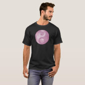 陰陽ポーピンク Tシャツ (正面フル)