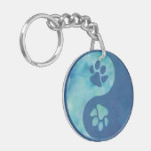 陰陽ポーブルーキーチェーン キーホルダー (正面左)