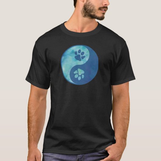 陰陽ポーブルー Tシャツ (正面)