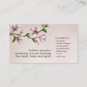 陰陽マグノリアブロッサムツリー 名刺 (裏面)